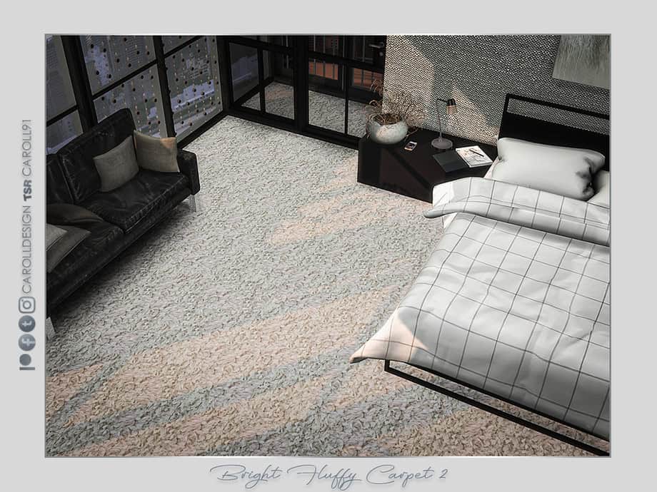 Bright Fluffy Carpet