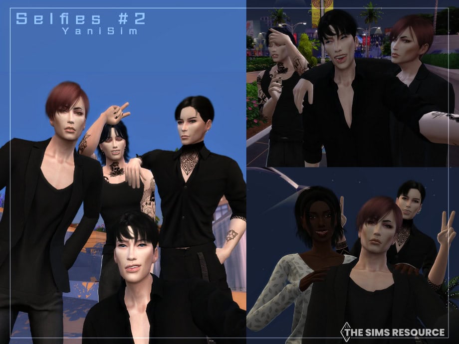 Selfies #2 Pose Pack