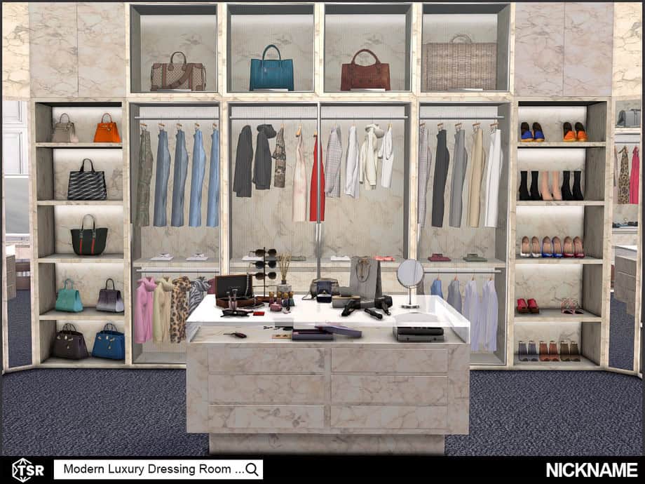 Modern Luxury Dressing Room Part 1