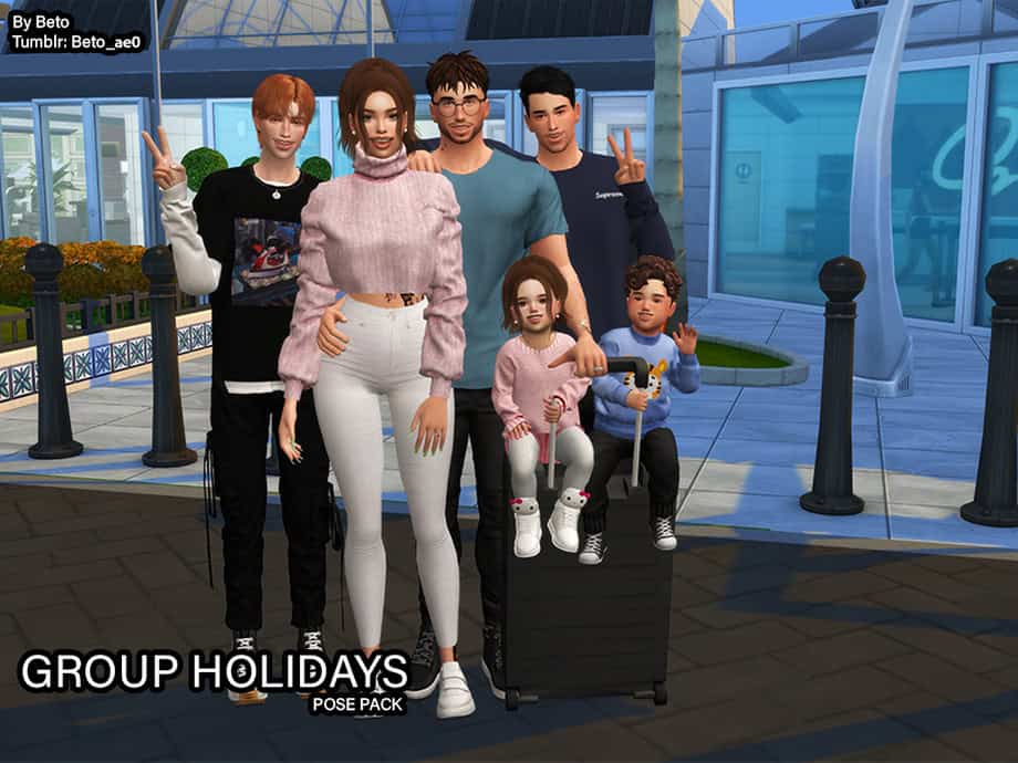 28+ Best Sims 4 Group Poses For Friends, Co-workers, and Party Guests