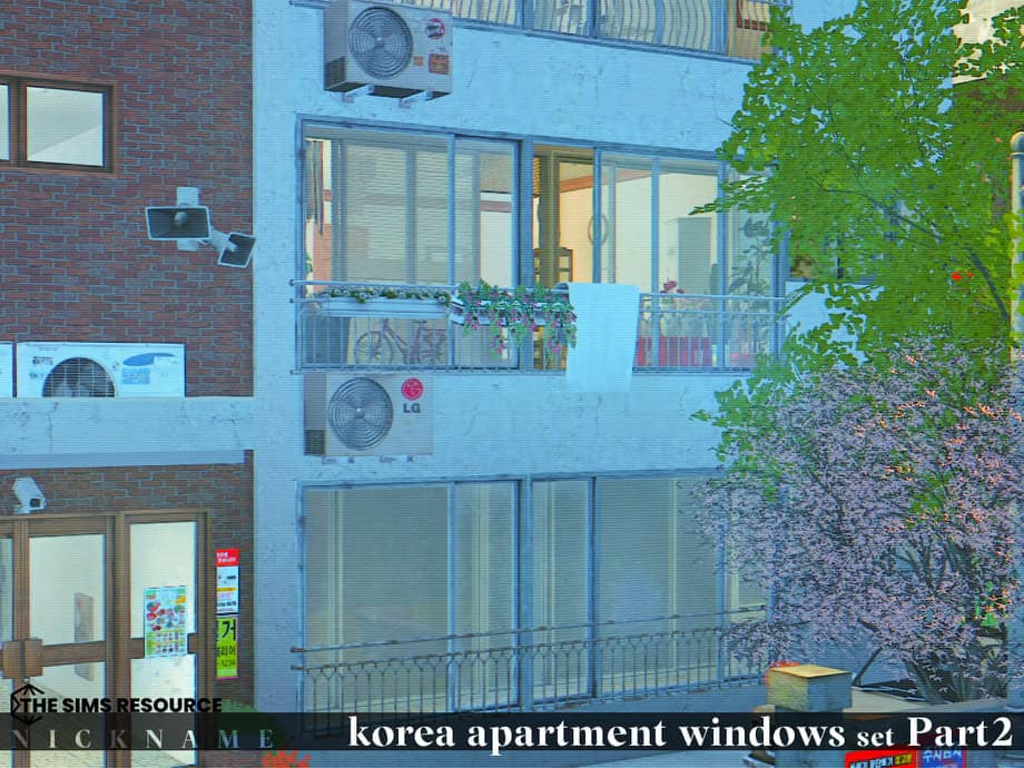 Korea Apartment Windows Set: Part 2