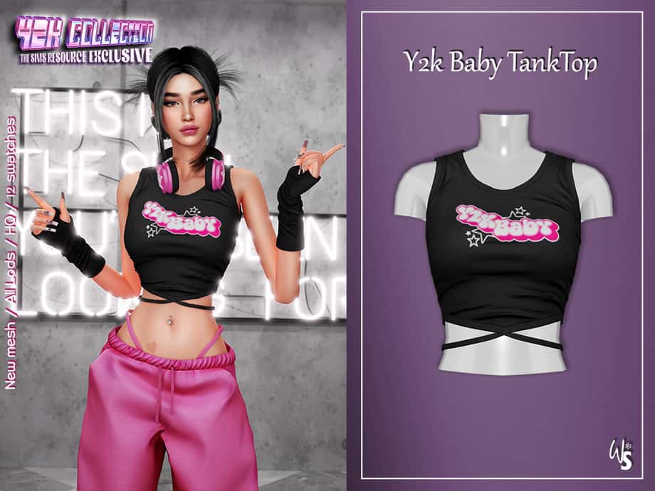 Y2k Baby Tanktop