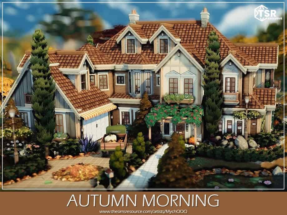 Autumn Morning House