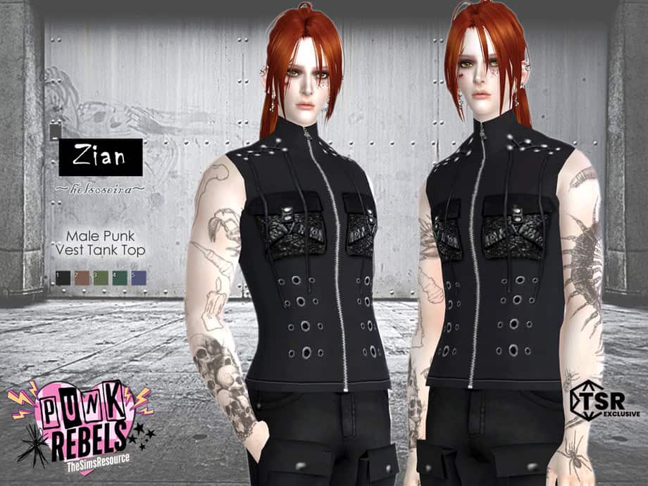 Zian Male Top