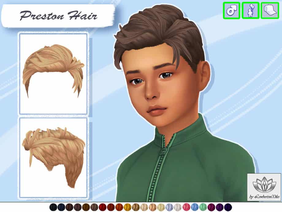 Preston Hair Child Version