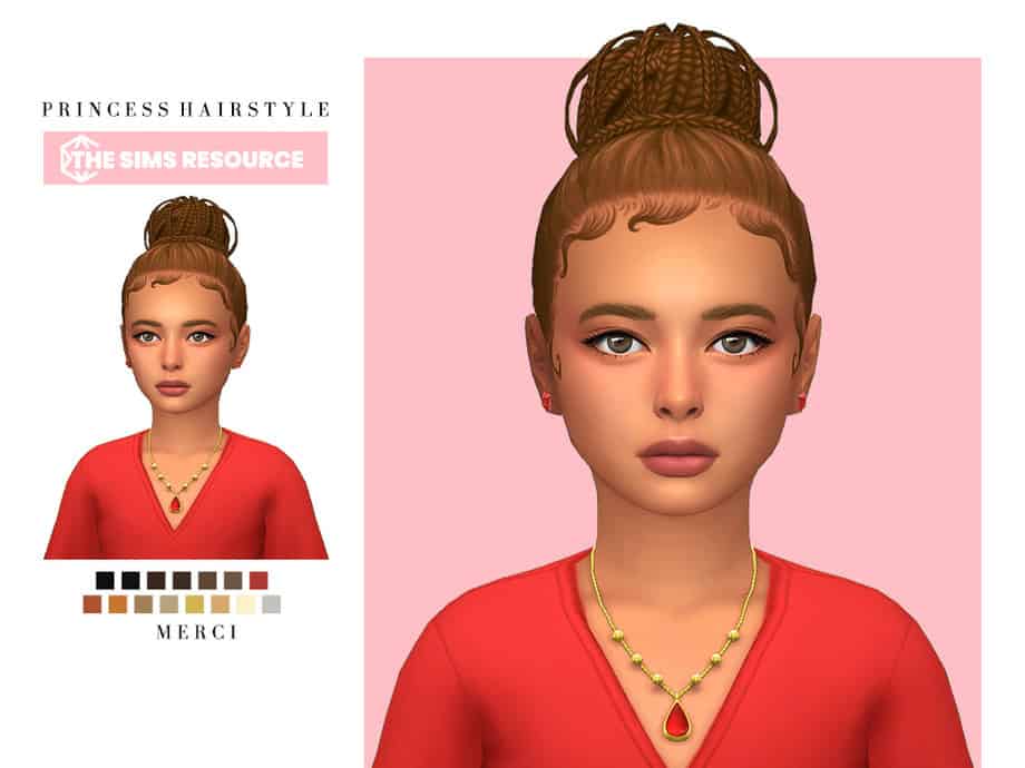 Princess Hairstyle for Kids
