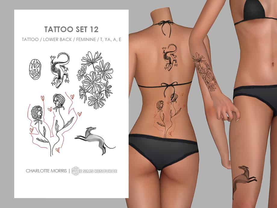 Tattoo Set 12