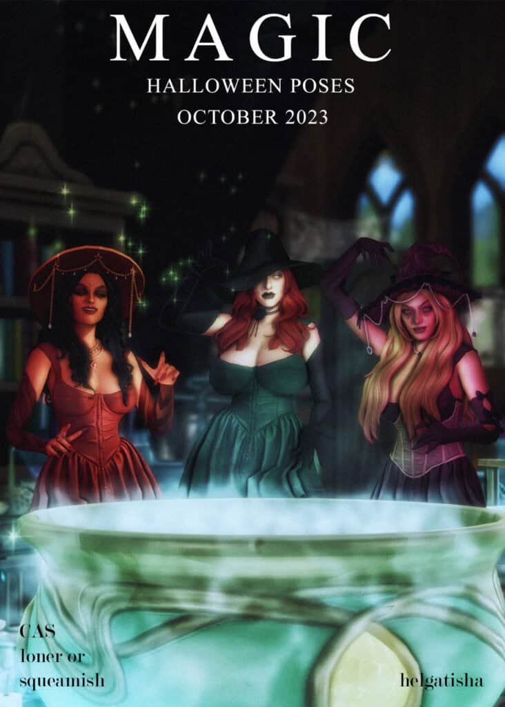 Magic Halloween Poses
