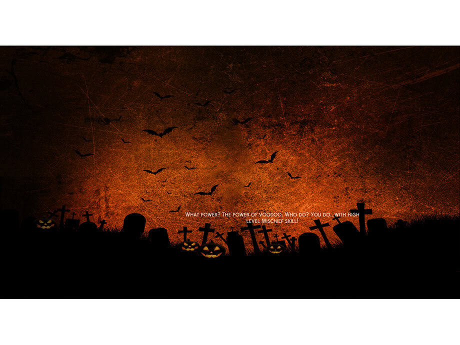 Graveyard Halloween Loading Screen