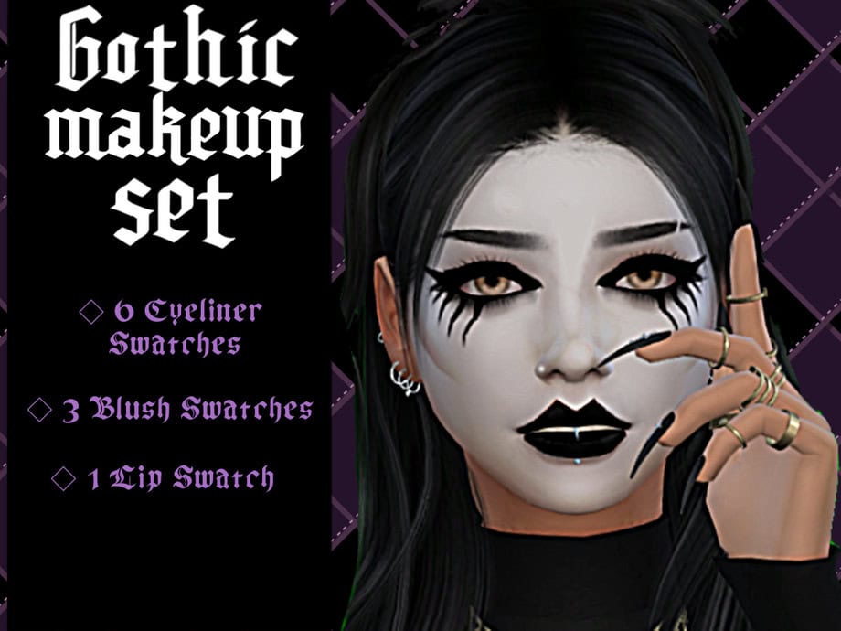 Gothic Makeup Set