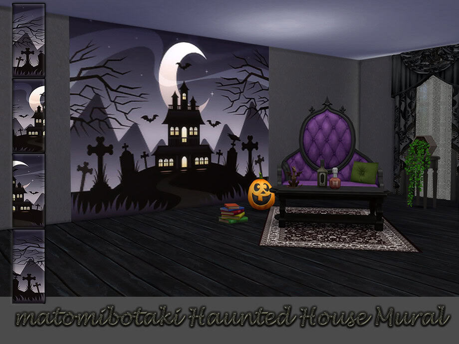 Haunted House Mural