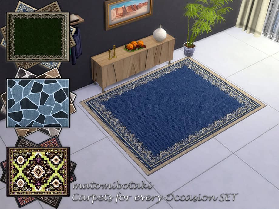 Matomibotaki Carpets For Every Occasion Set