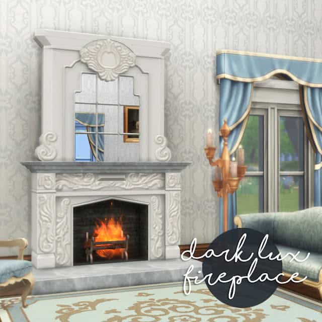 Dark Lux Fireplace