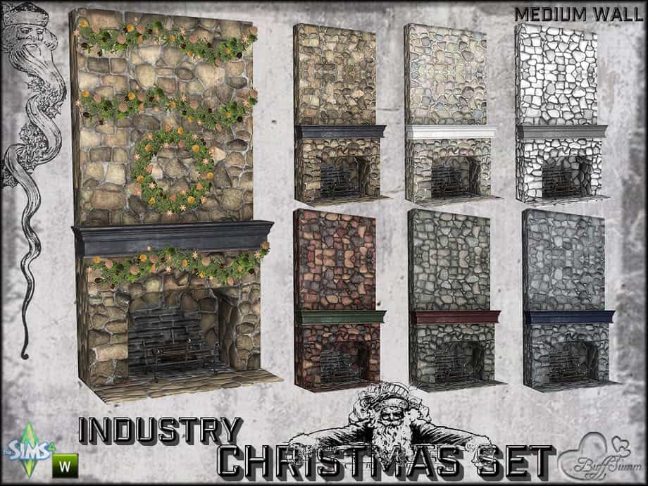X-Mas Industry Fireplace