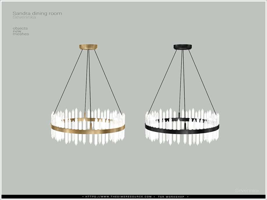 Scandinavian Dining Room Ceiling Lamp