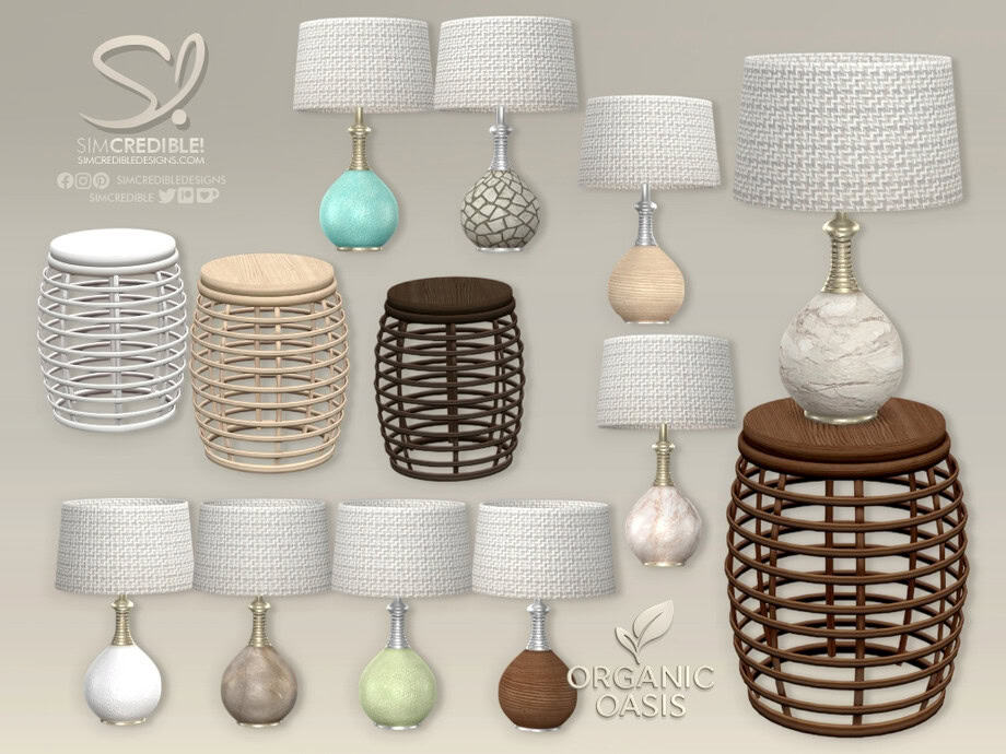 Organic Oasis Hotel Suite Table Lamp