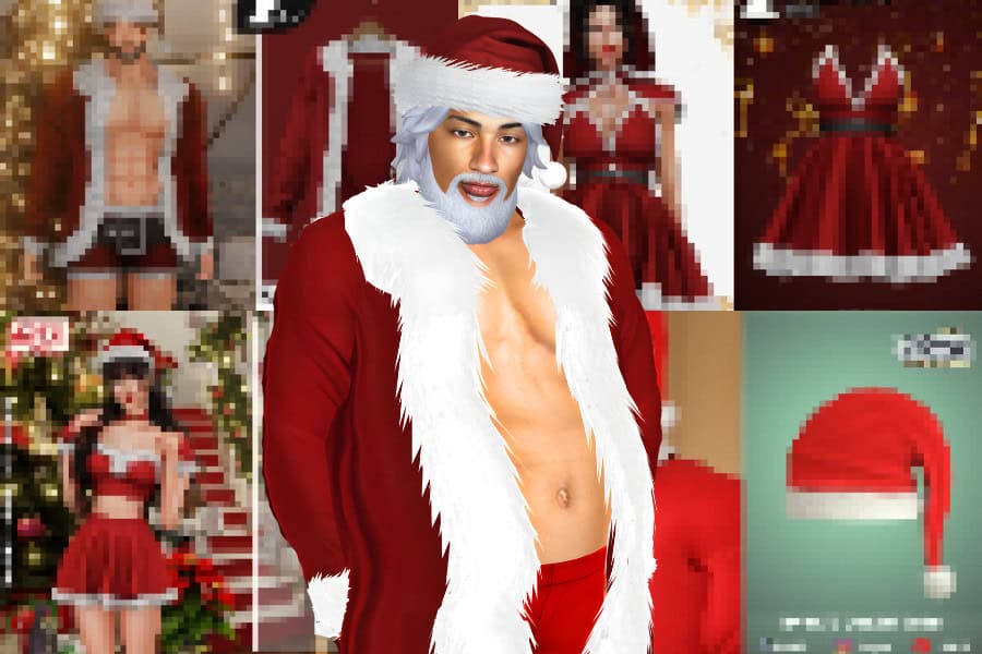 Must-Have Sims 4 Santa CC: Outfits, Hats, Beard, Accessories