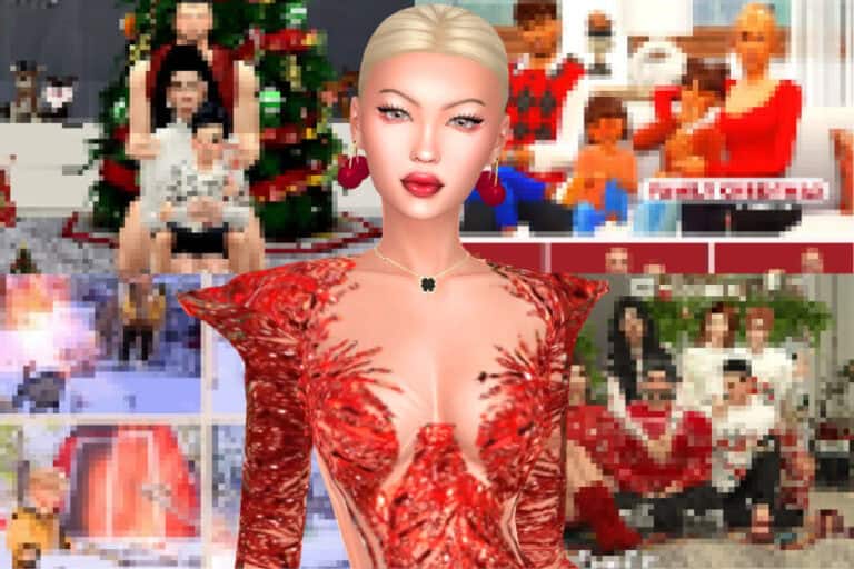 26+ Best Sims 4 Christmas Poses For Your Holiday Screenshots