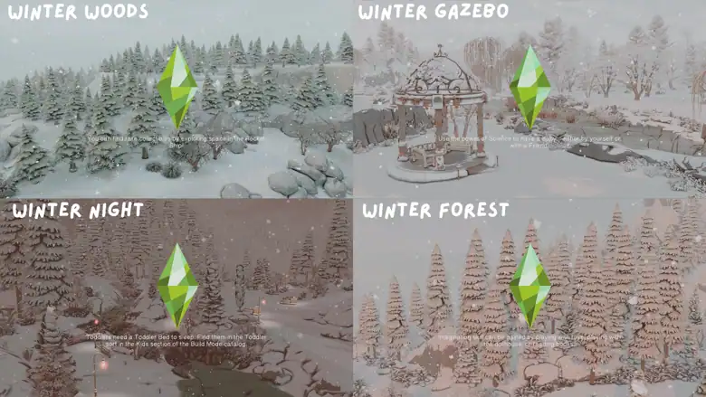Cozy Winter Loading Screens