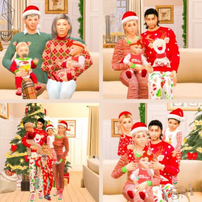 #147 Happy Christmas: Christmas Pose Pack