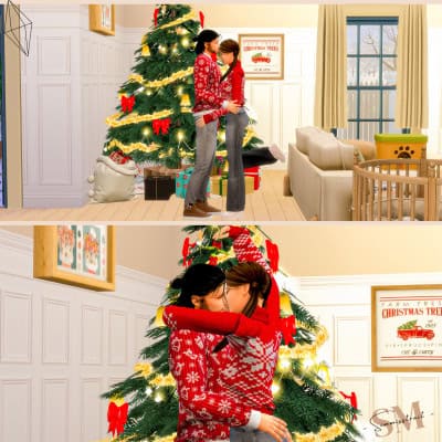 #143 Let Me Kiss You – Christmas Pose Pack