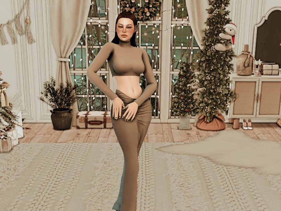 Xmas Glam CAS Background