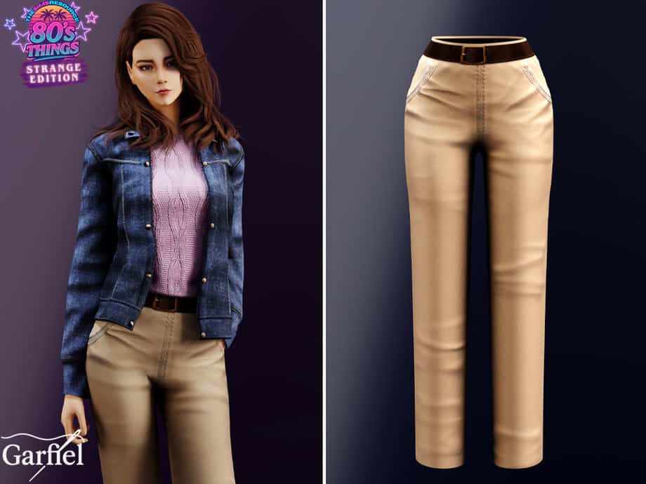 Adult Nancy High Waist Casual Pants