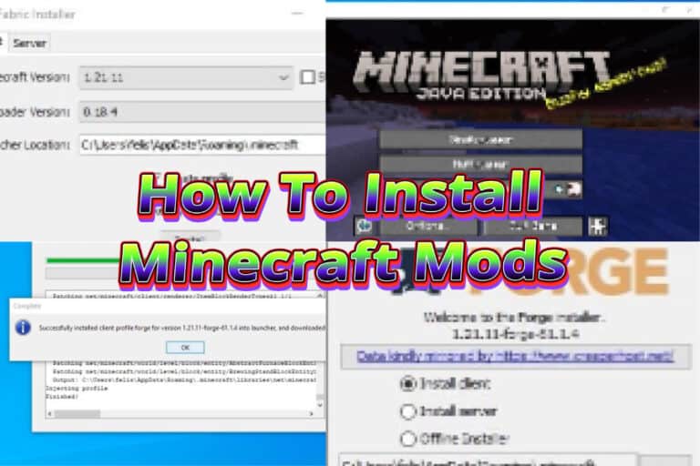 How to Install Minecraft Mods in 2026(Forge & Fabric Guide)