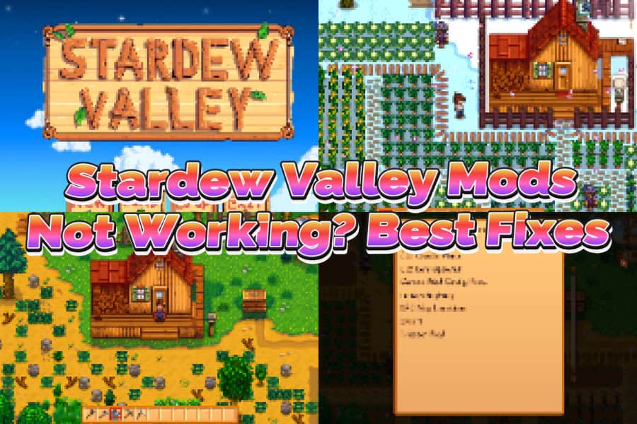 stardew valley mods not working