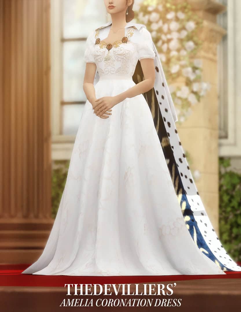 Sims 4 Royal Robe Top 30 Sims 4 Royal CC: Gowns, Crowns, and More for Your Kingdom