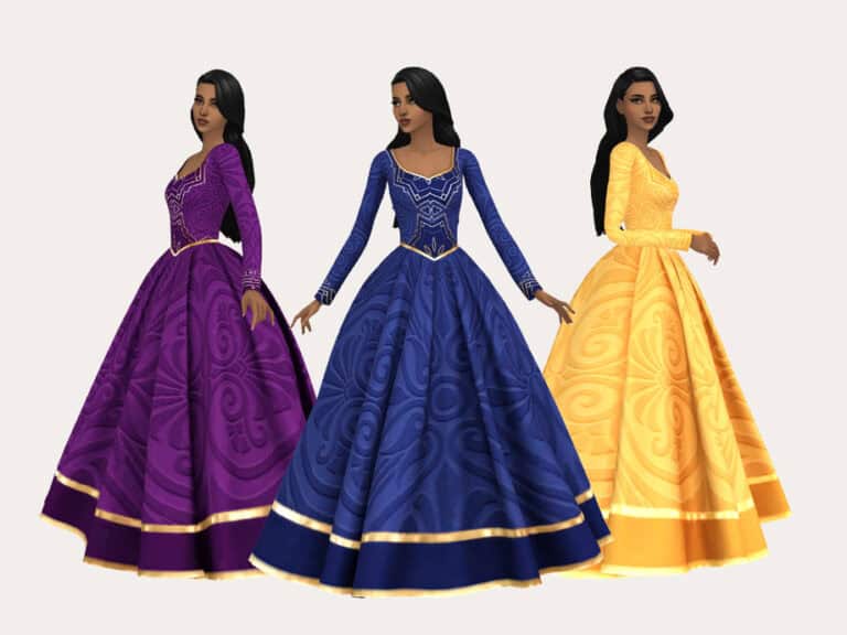 Sims 4 Royal Robe Top 30 Sims 4 Royal CC: Gowns, Crowns, and More for Your Kingdom