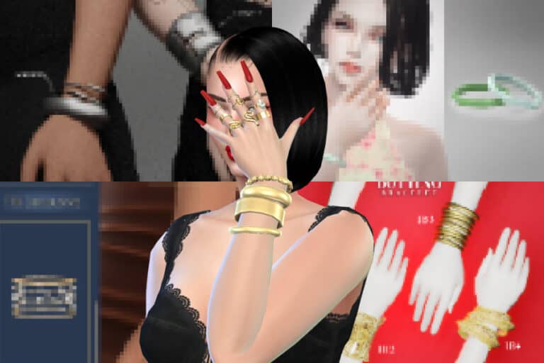38+ Best Sims 4 Bracelet CC Finds for the Perfect Finishing Touch