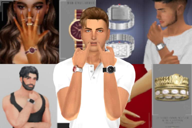 26+ Must-Have Sims 4 Watches CC for Every Style