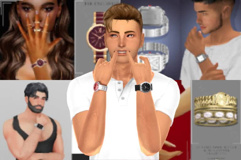 26+ Must-Have Sims 4 Watches CC for Every Style