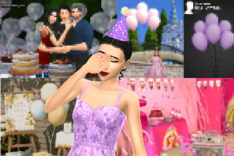 24+ Best Sims 4 Birthday CC for Cute Party Setups