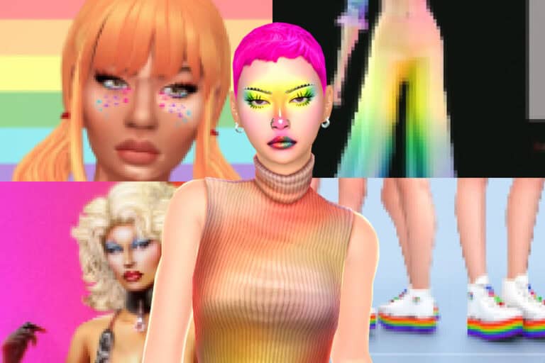 30+ Best Sims 4 Pride CC Downloads Full of Color, Diversity, and Creativity