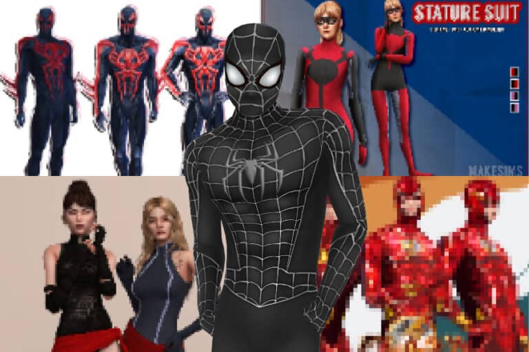 28+ Best Sims 4 Superhero CC: Batman, Spiderman, Ironman, Captain America, Thor, Deadpool, and More