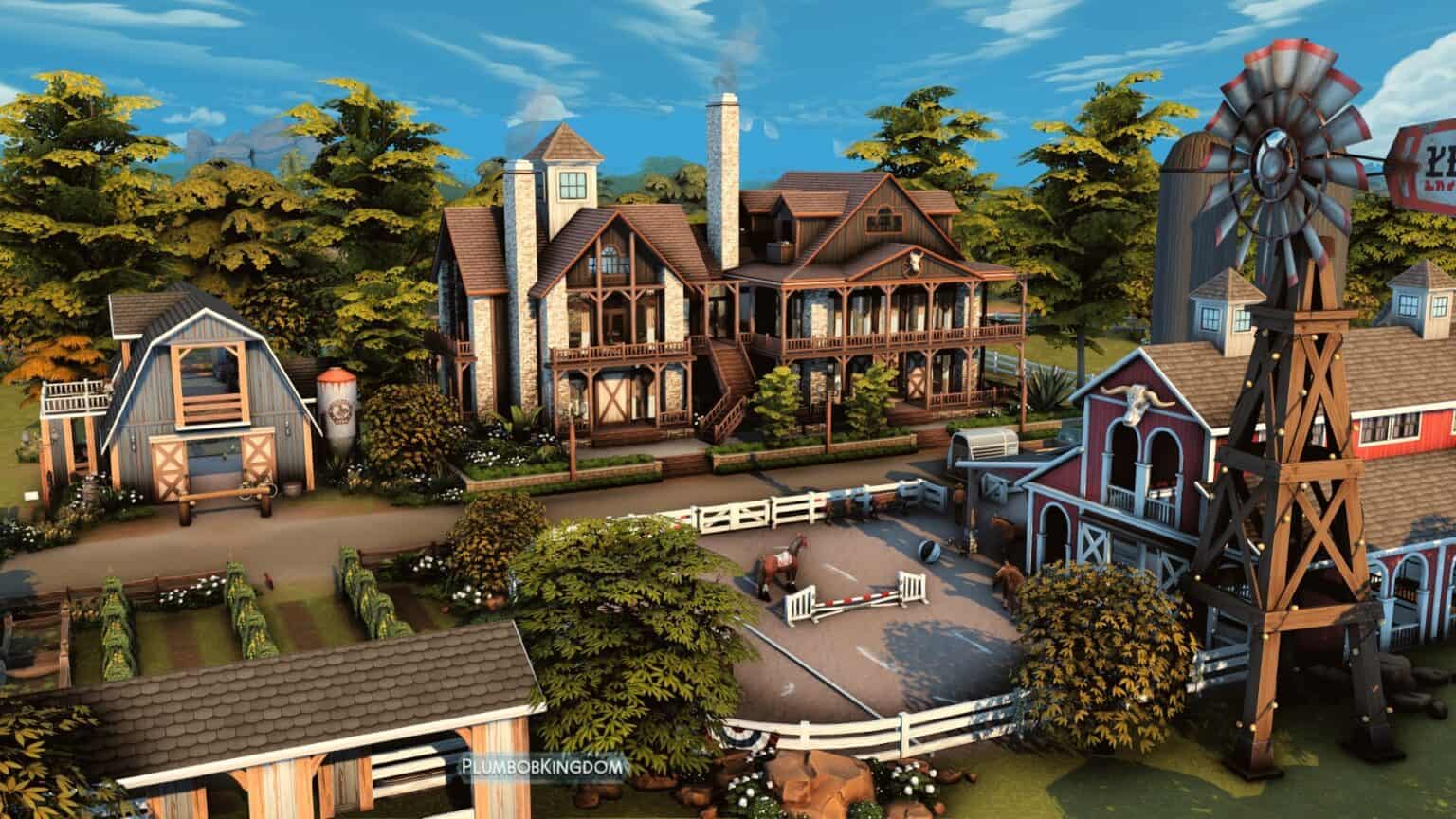 Best Sims 4 Ranch CC for Realistic Ranch Builds