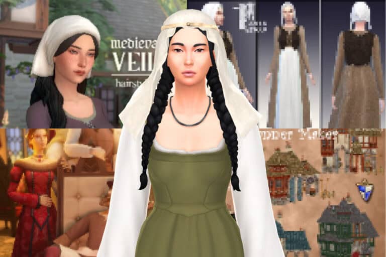 32+ Best Sims 4 Medieval CC Packs, Builds, Clothes & Gameplay Mods