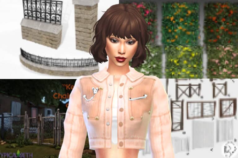 23+ Must-Have Sims 4 Fences and Gates CC to Upgrade Your Landscaping