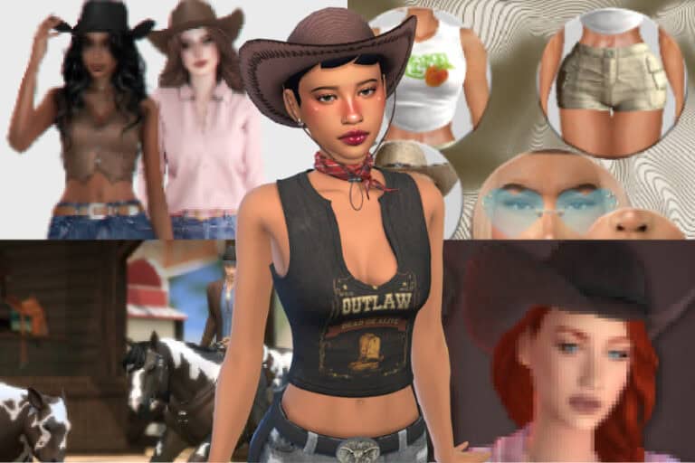 32+ Must-Have Sims 4 Cowboy CC for the Ultimate Ranch Save
