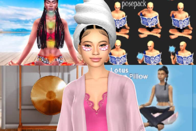 18+ Best Sims 4 Meditation CC for Creating Peaceful Wellness Spaces