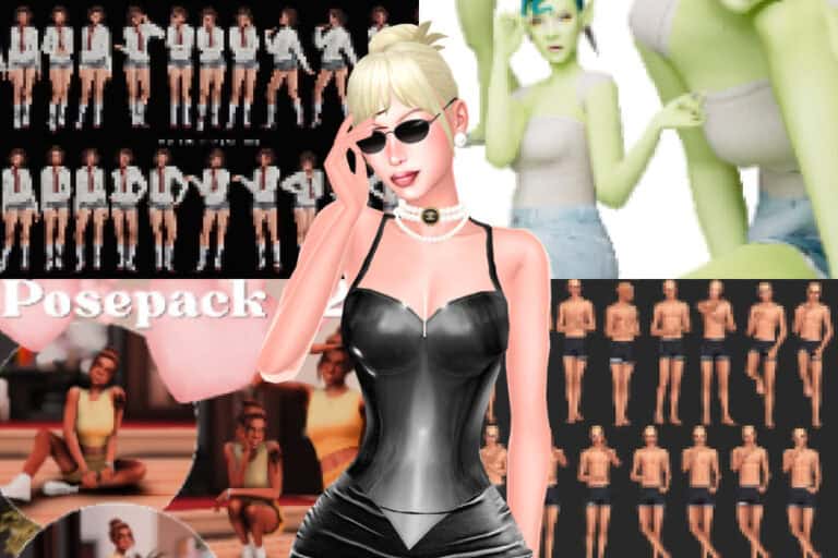 25+ Must-Have Sims 4 Solo Poses: Model, Female, and Male Poses