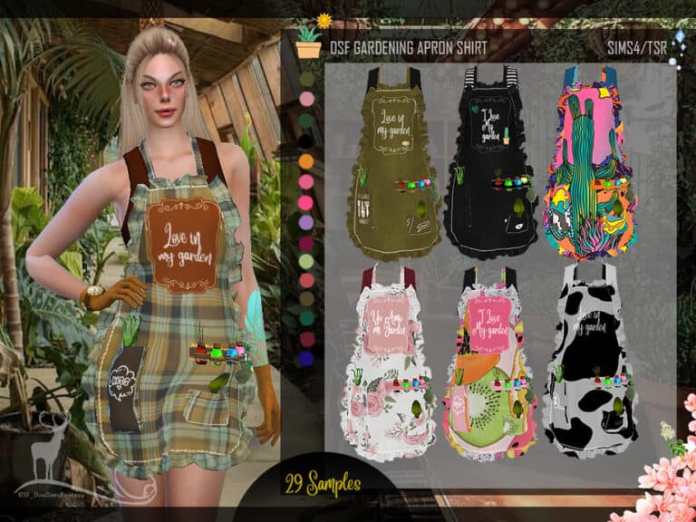 Best Sims 4 Apron CC for Home Cooks and Homemakers