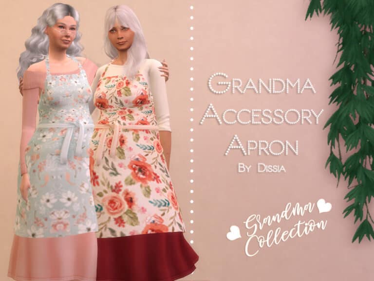 Best Sims 4 Apron CC for Home Cooks and Homemakers