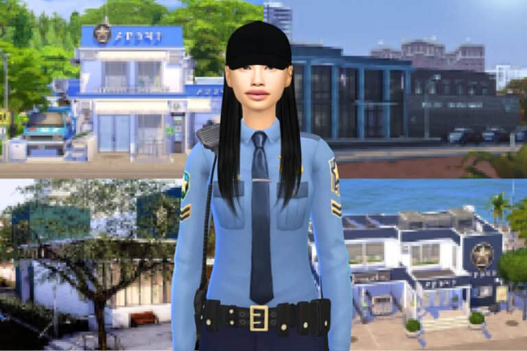 18+ Best Sims 4 Police Station Lots For Realistic Law Enforcement Gameplay