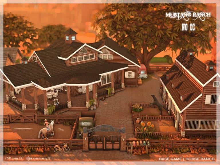 Best Sims 4 Ranch Houses for Every Style of Gameplay