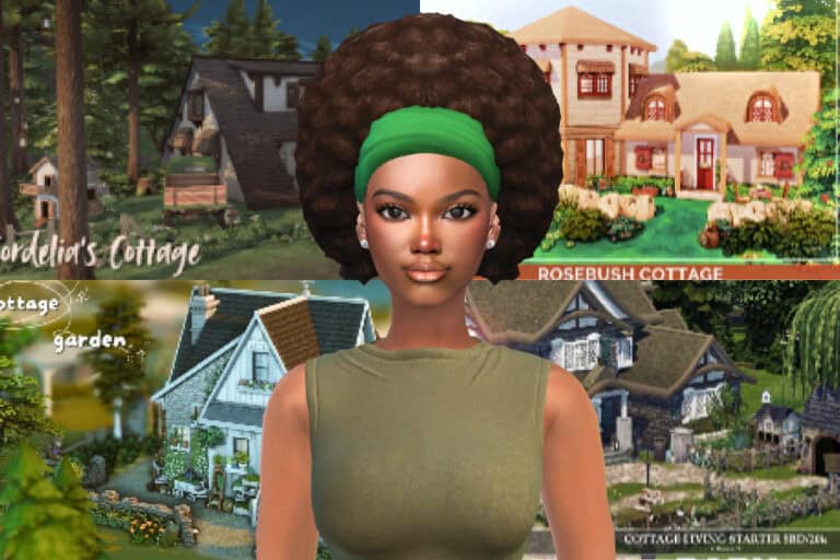 28+ Must-Have Sims 4 Cottage Houses for Cottagecore Lovers