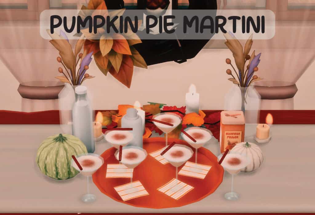 Pumpkin Pie Martini